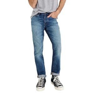 Madewell Straight Rigid Jeans in Misthaven Wash Size 34 W x 34 L